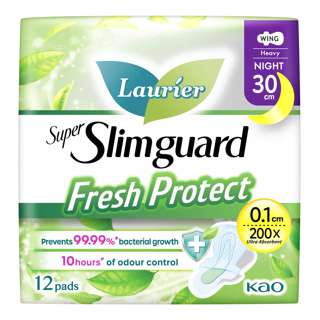 Laurier Fresh Protect Night Pads - Heavy Ultra Slim(30cm)