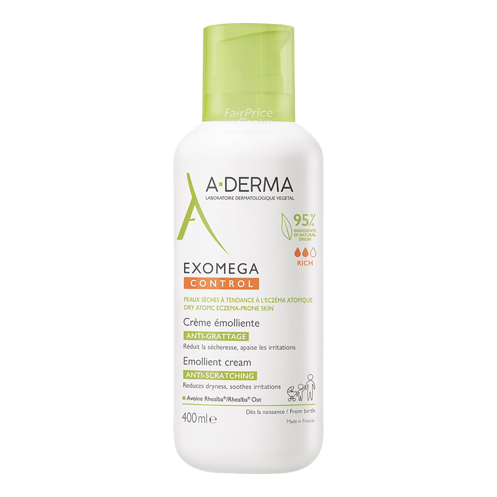 A-Derma Exomega Cream - Control | NTUC FairPrice