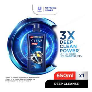 Clear Men Anti-Dandruff Shampoo - Deep Cleanse