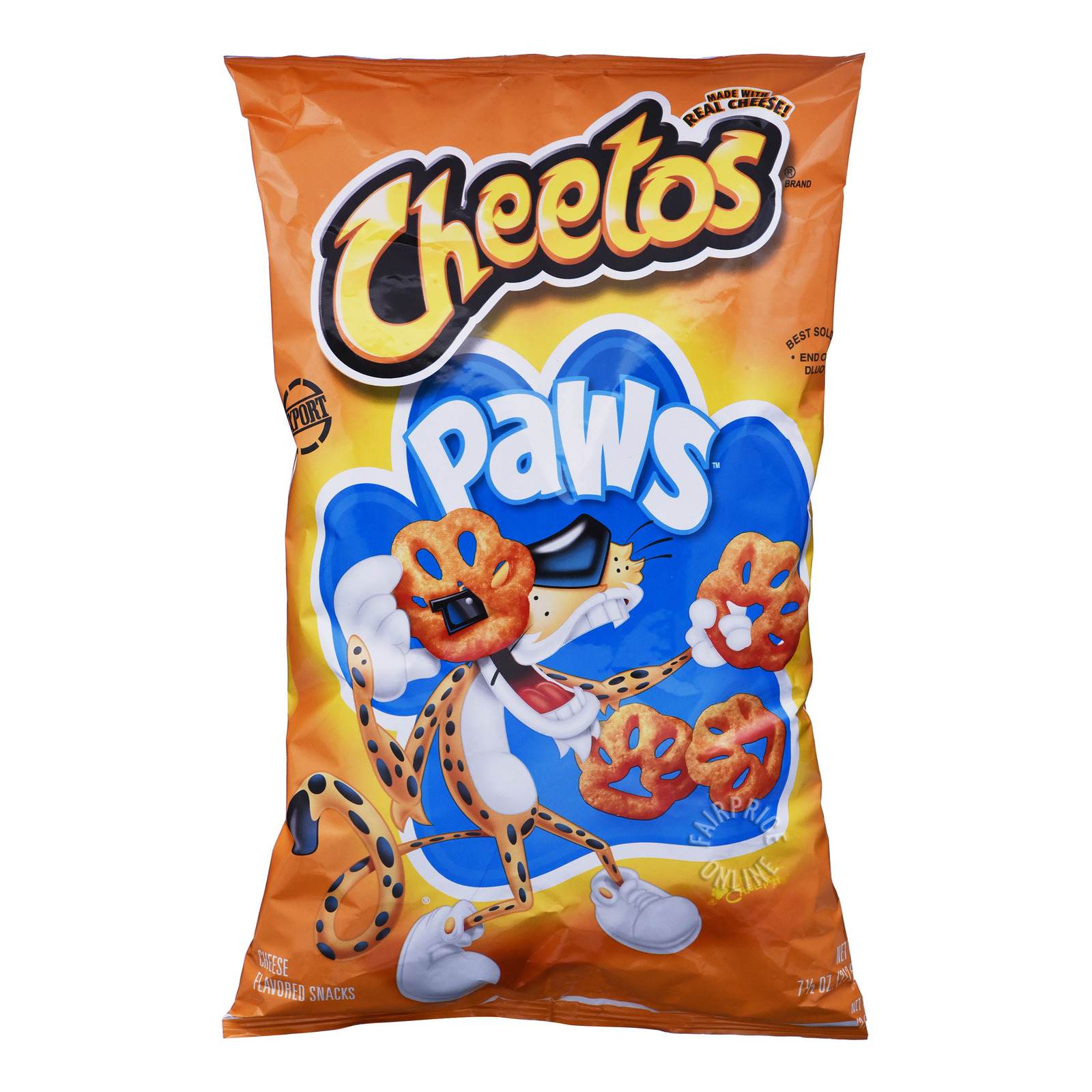 Cheetos Cheese Flavoured Snacks - Paws | NTUC FairPrice