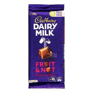 Cadbury Dairy Milk Chocolate Block - Fruit & Nut