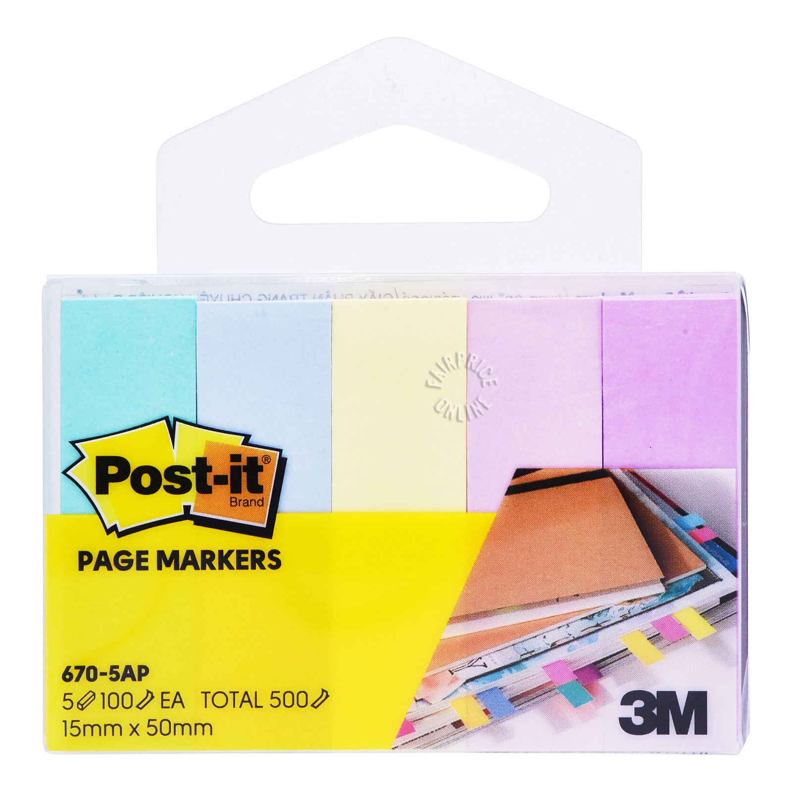 3M Post-It Page Marker Sticky Notes | NTUC FairPrice