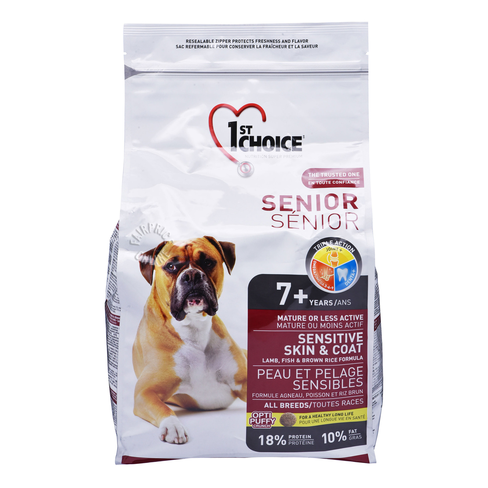 1st Choice Adult Senior Dog Dry Food - Sensitive Skin & Coat