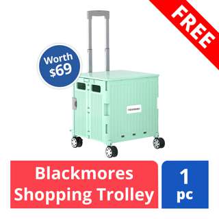 FREE Shopping Trolley (worth $69.00) FREE Shopping Trolley (worth $69.00)