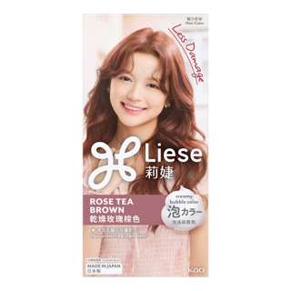 Liese Creamy Bubble Hair Color - Rose Tea Brown