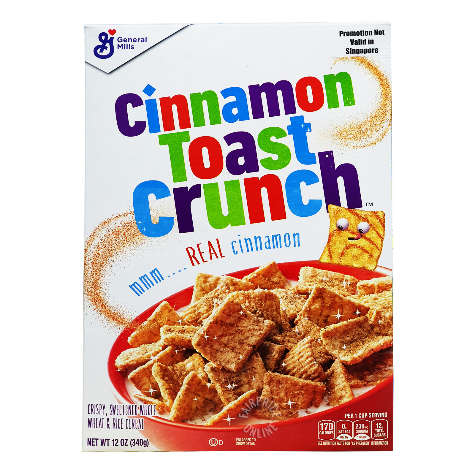 General Mills Cinnamon Toast Crunch Cereals Cinnamon NTUC FairPrice