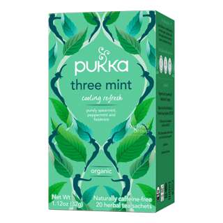 Pukka Herbal Tea Bags - Three Mint
