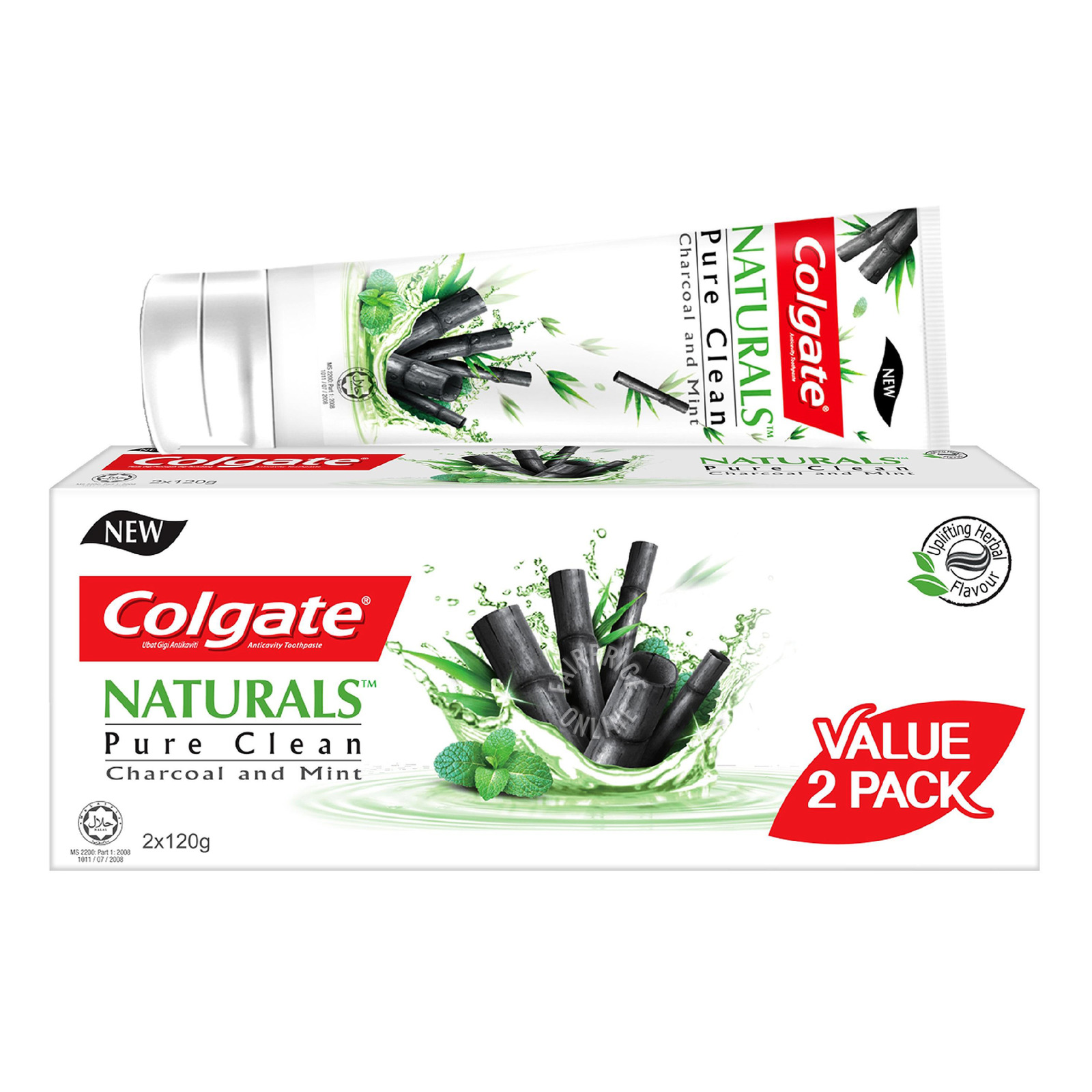 Colgate Naturals Toothpaste - Pure Clean