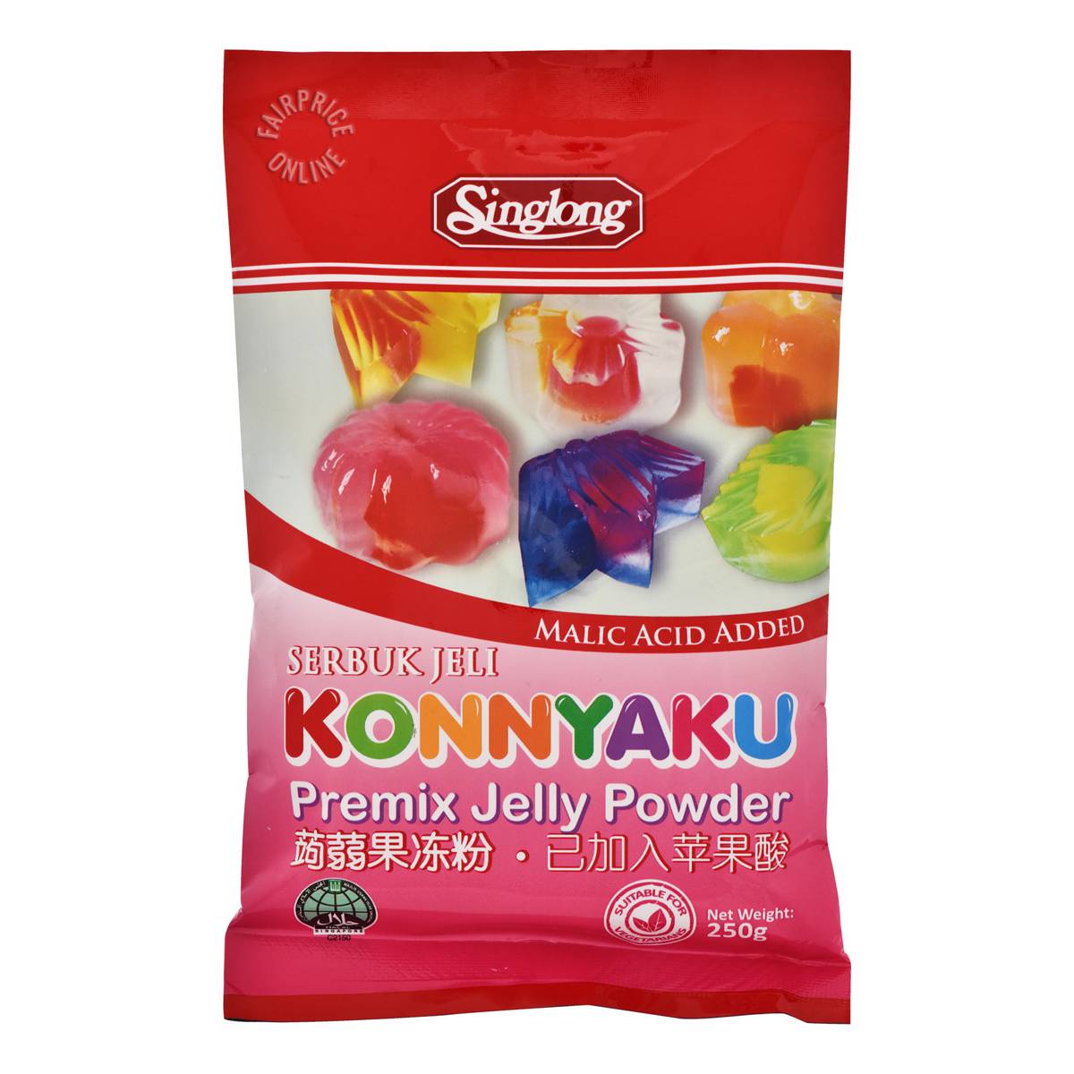 Singlong Jelly Powder Konnyaku Premix (Serbuk Jeli) NTUC FairPrice