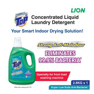 Top Concentrated Liquid Detergent Bottle - Anti-Bacterial