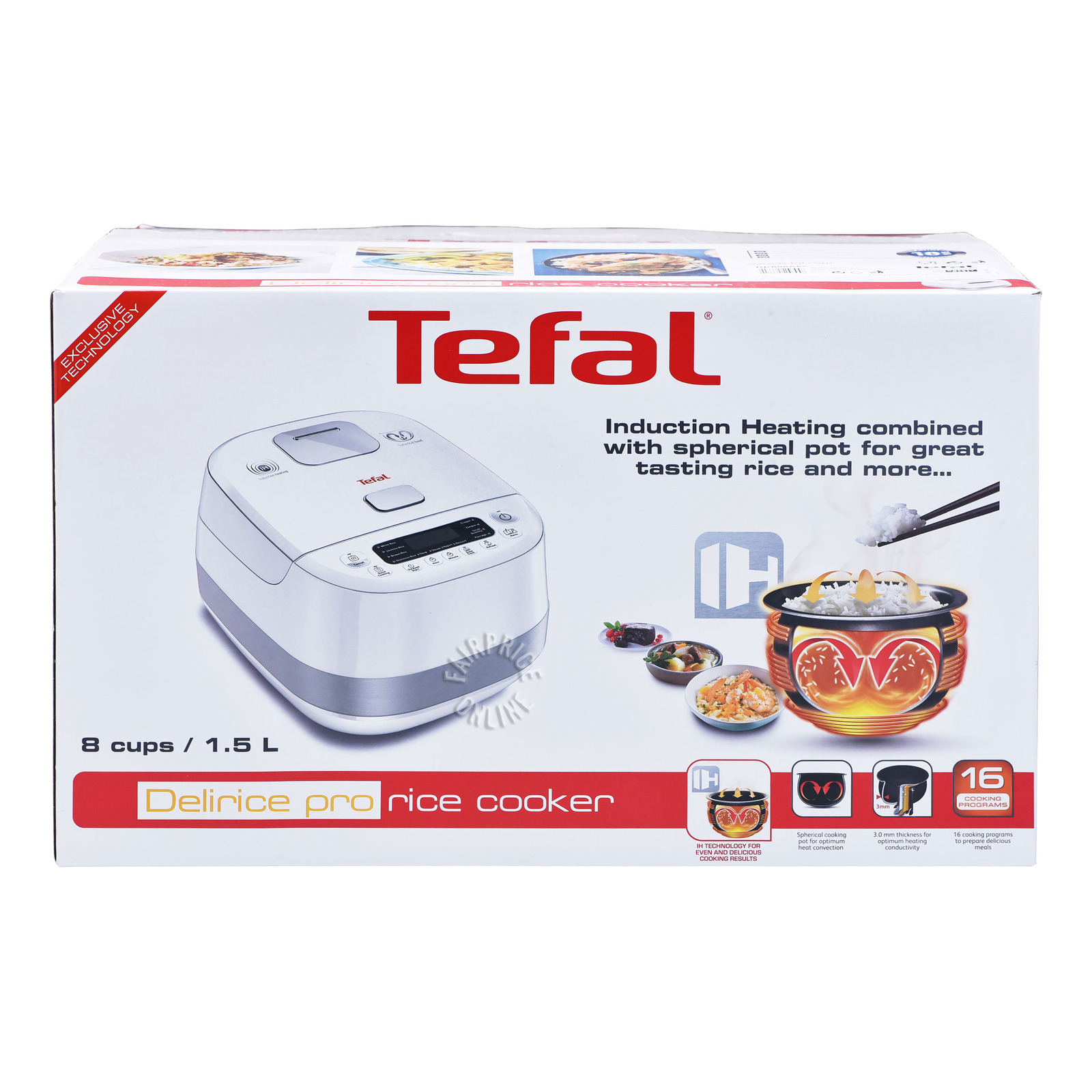 Tefal Delirice Pro Rice Cooker NTUC FairPrice