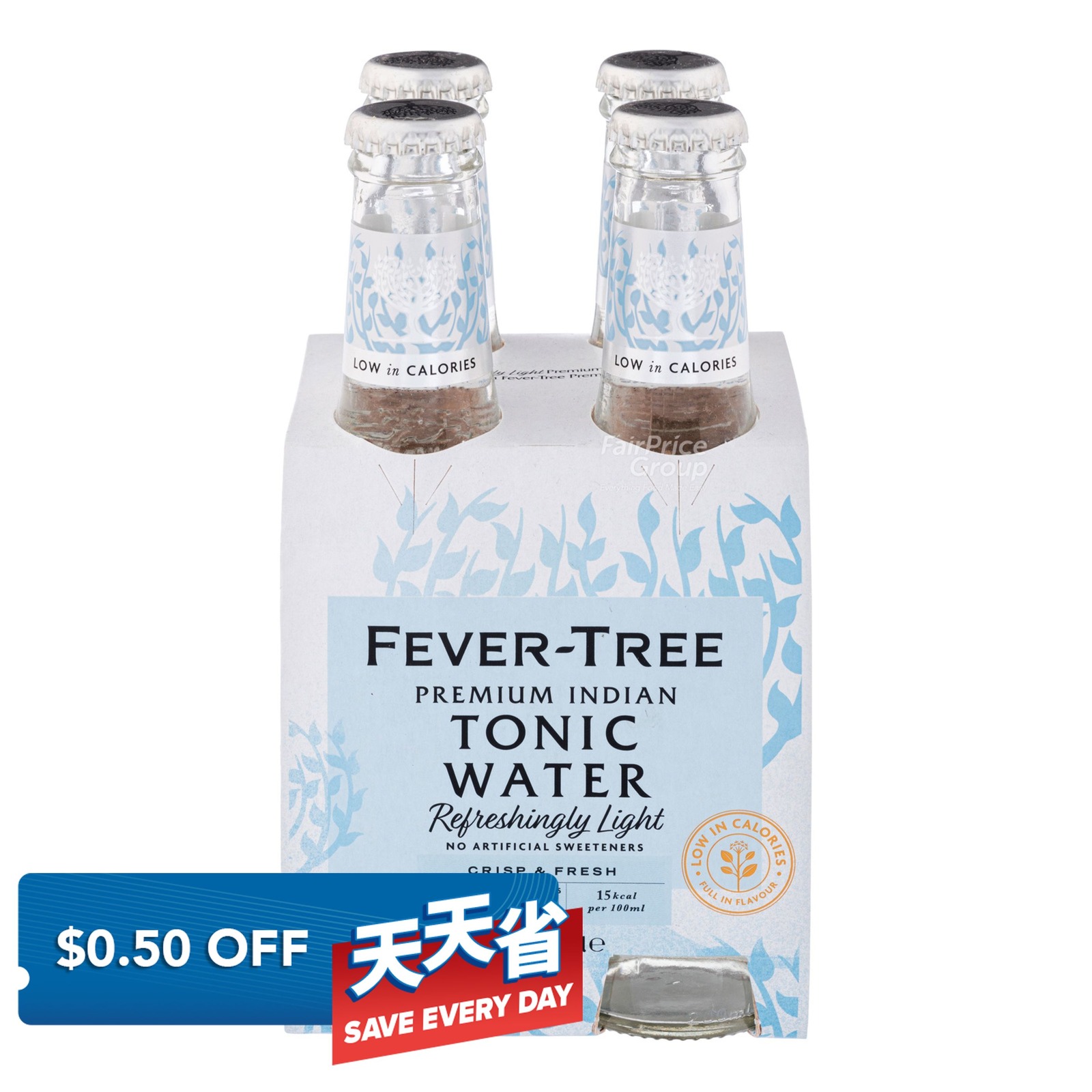 FeverTree RF Light Indian Tonic water NTUC FairPrice