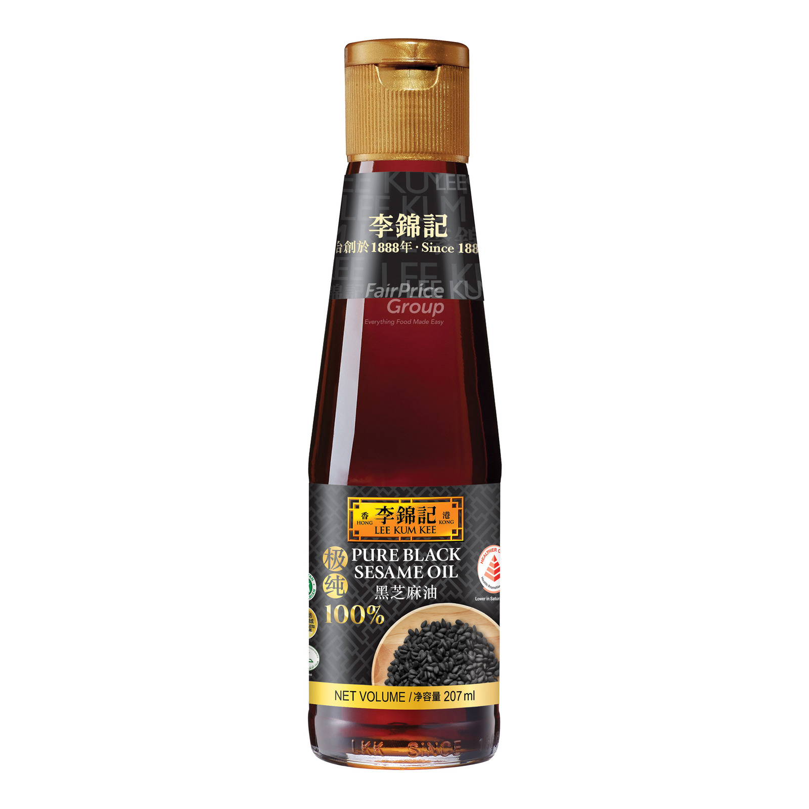 Lee Kum Kee Pure Sesame Oil Black NTUC FairPrice