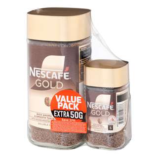Nescafe Gold Instant Arabica Ground Coffee - Rich & Smooth
