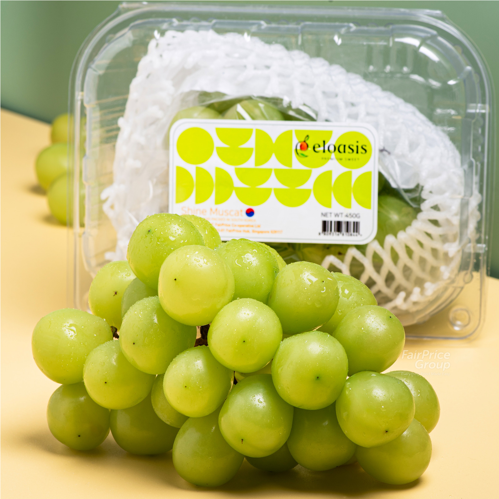 Premium Shine Muscat Korea Grape | NTUC FairPrice