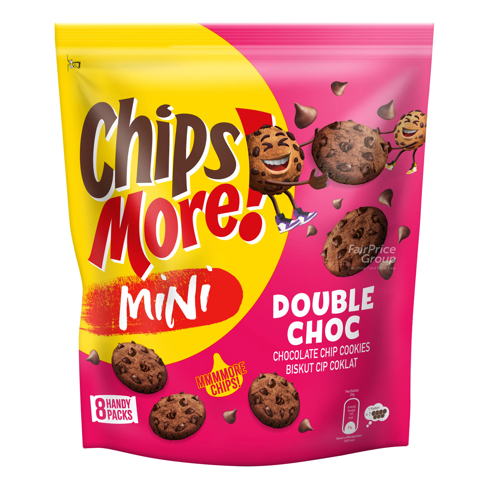 Chipsmore Cookies Mini - Double Choc