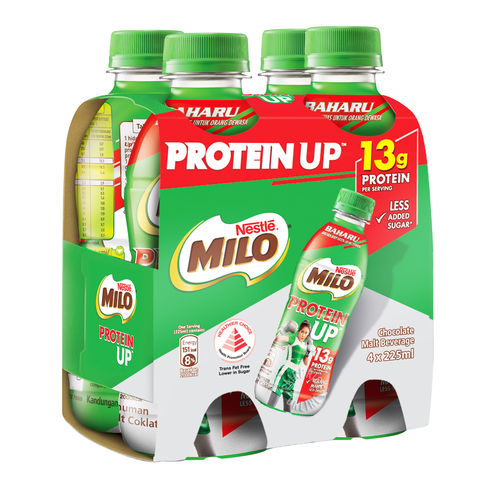 Milo Pro Milo Chocolate Malt Bottle Drink - Protein Up | NTUC FairPrice