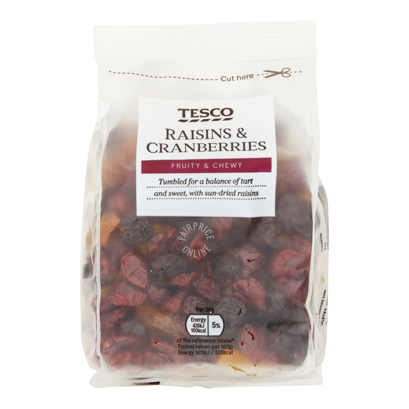 Tesco Raisins & Cranberries | NTUC FairPrice