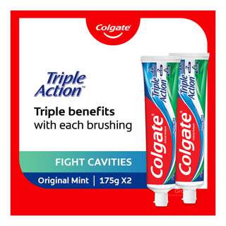 Colgate Triple Action Toothpaste - Original Mint