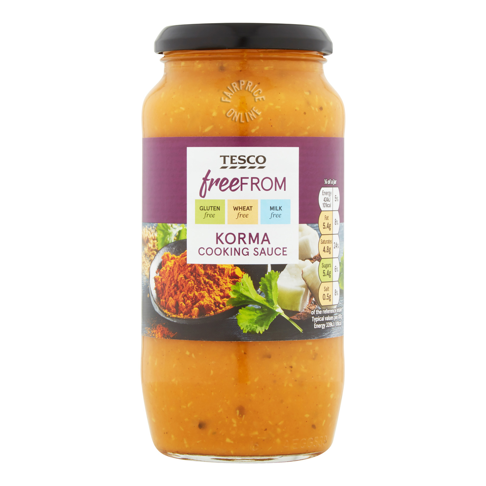 Tesco Free From Cooking Sauce - Korma | NTUC FairPrice