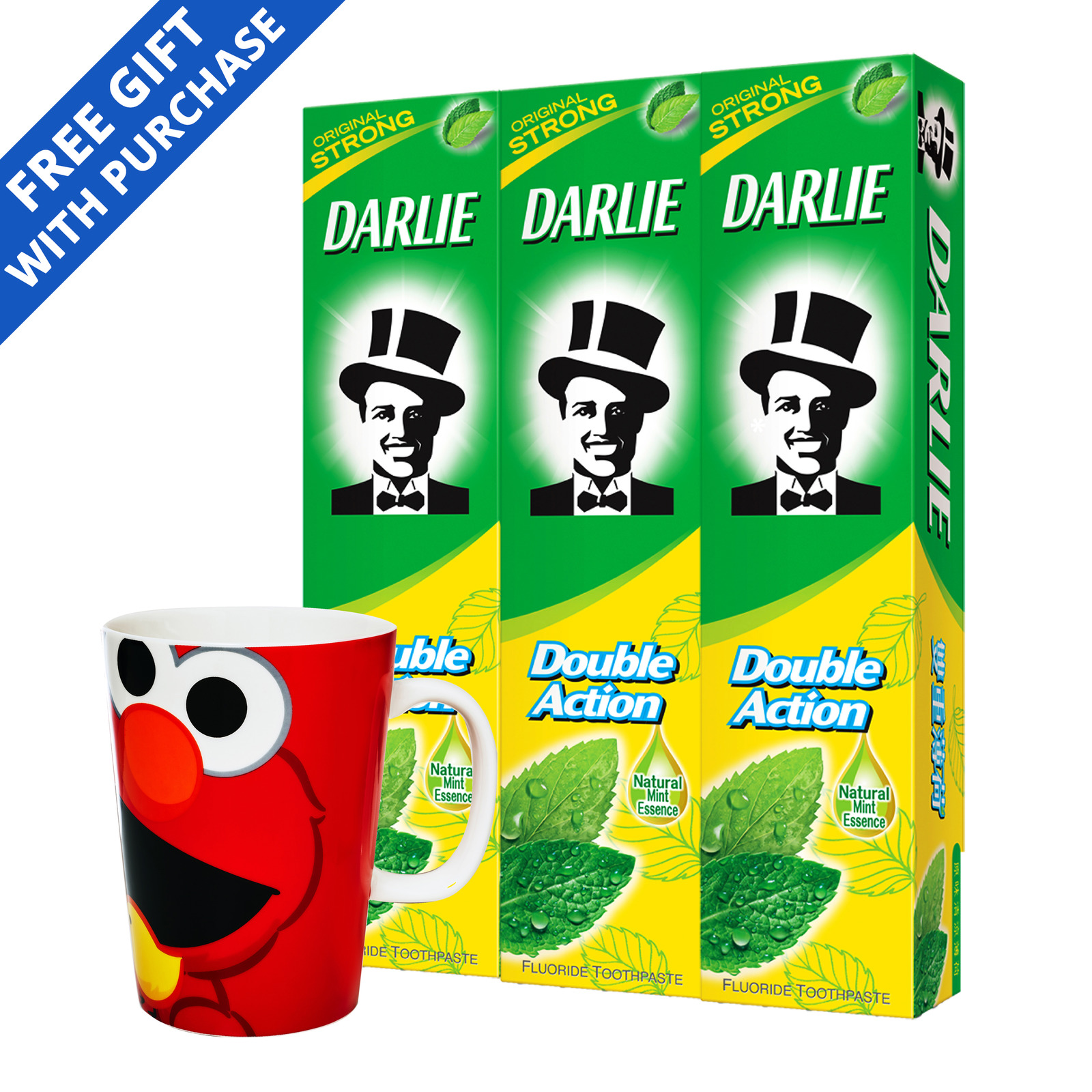 Darry Toothpaste Darlie Double Action Toothpaste - Original + Cup | NTUC FairPrice
