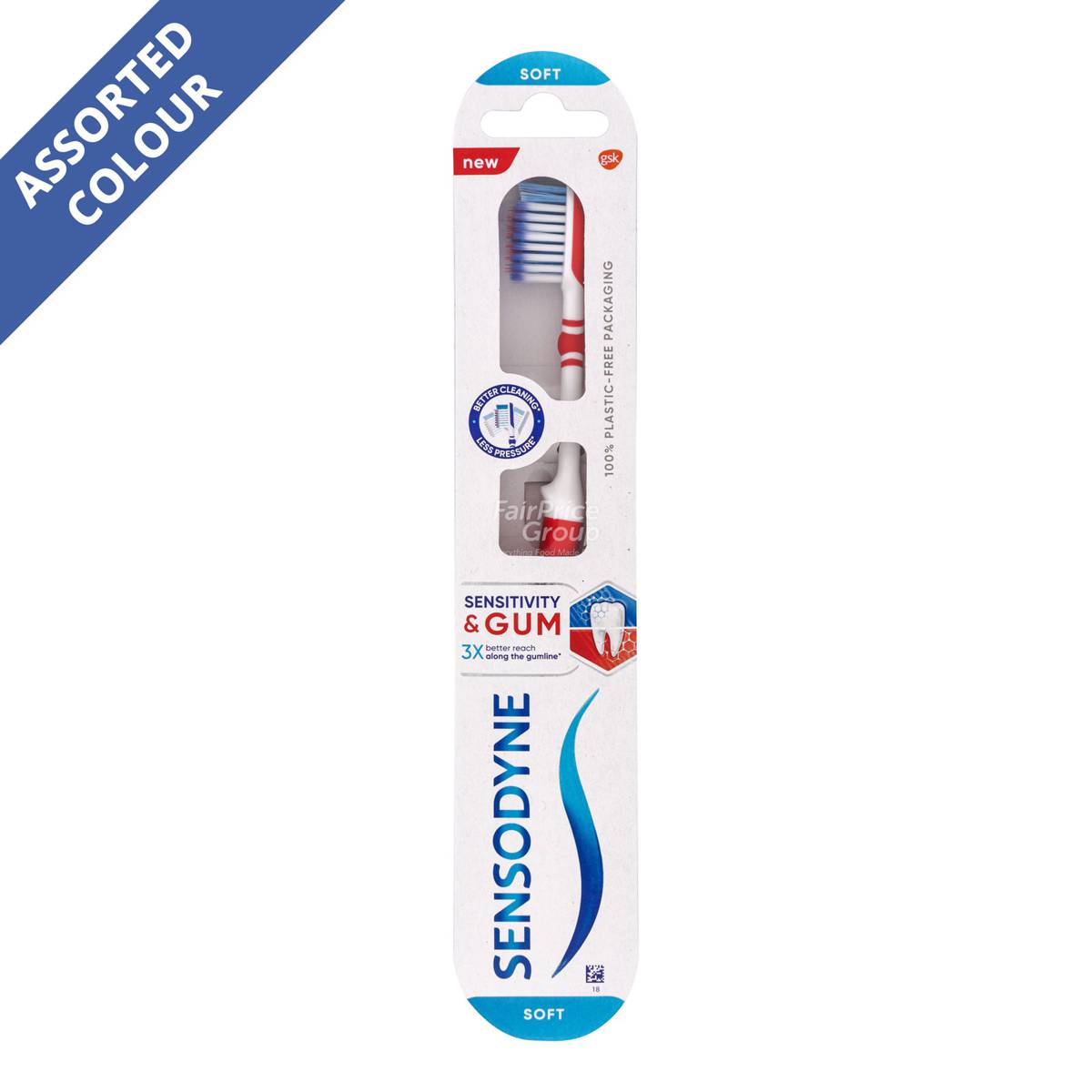 Sensodyne Toothbrush - Sensitivity & Gum (Soft) | NTUC FairPrice