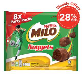 Nestle Milo Nuggets - Party Packs Nestle Milo Nuggets - Party Packs