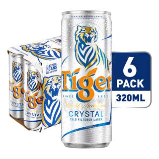 Tiger Beer Can - Crystal