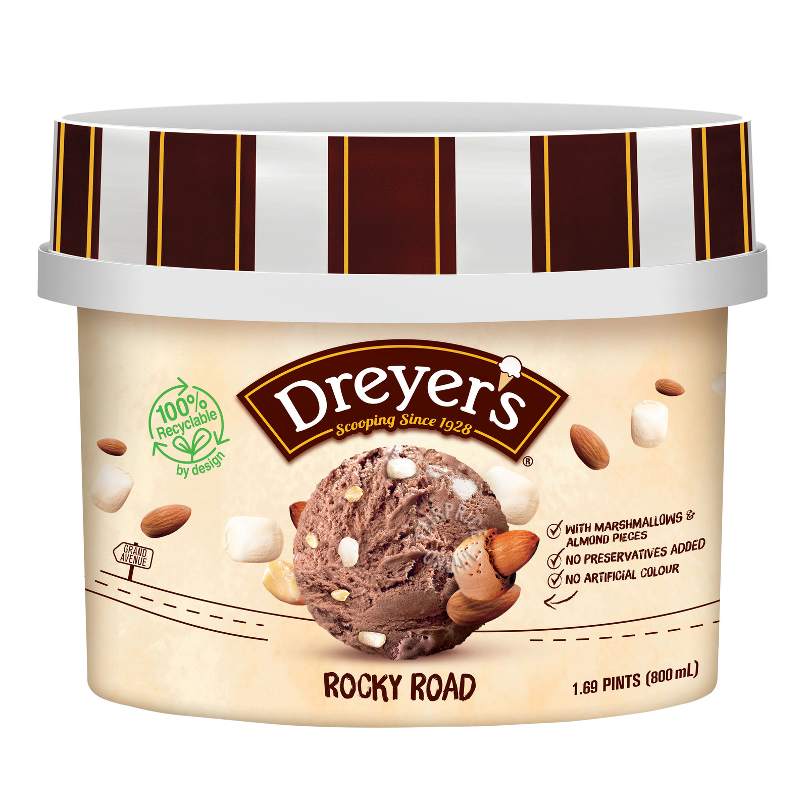 Dreyer's Ice Cream Rocky Road NTUC FairPrice