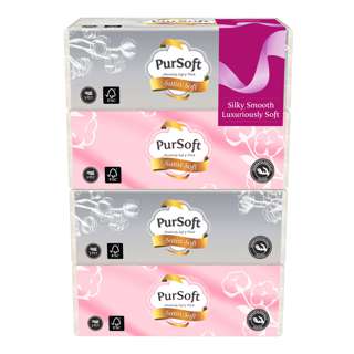 PurSoft Tissue Soft Pack - Satin Soft (3 ply)