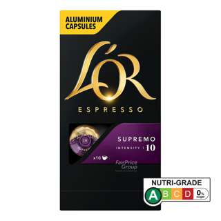 Lor Espresso Aluminium Capsules - Supremo