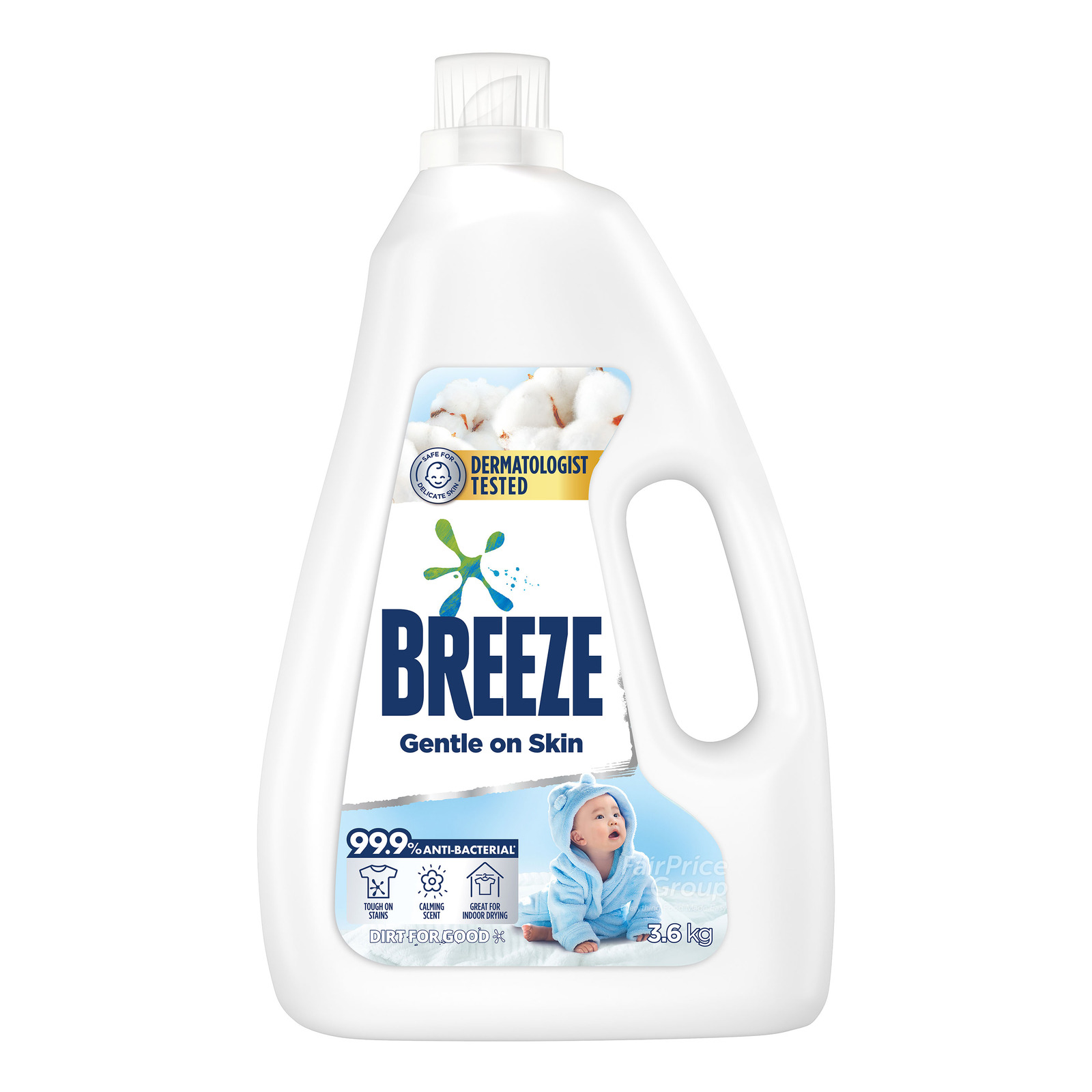 Breeze Liquid Detergent - Gentle on Skin | NTUC FairPrice