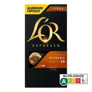 Lor Espresso Aluminium Capsules - Lungo Estremo