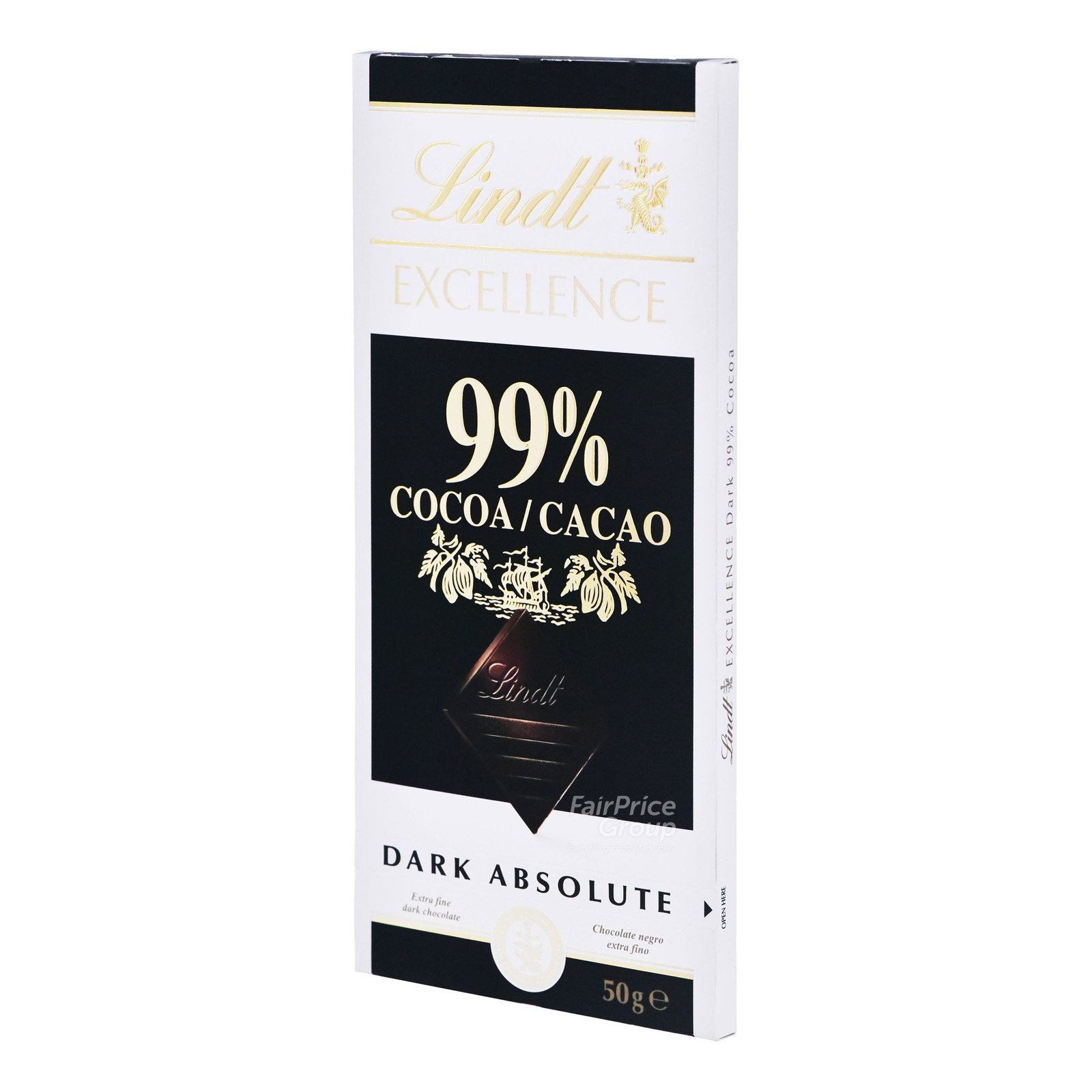 Lindt Excellence Dark Chocolate Bar - 99% | NTUC FairPrice
