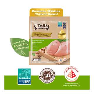 U Farm Benja Frozen Raw Boneless Chicken Breast - Skinless U Farm Benja Frozen Raw Boneless Chicken Breast - Skinless