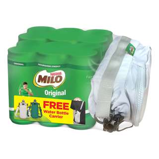 Milo Chocolate Malt Can Drink - Original + Free Duffel Bag