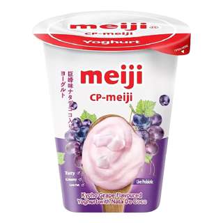 Meiji Flavoured Yoghurt with Nata De Coco - Kyoho Grape