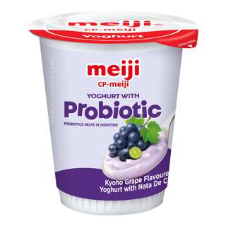 Meiji Flavoured Yoghurt with Nata De Coco - Kyoho Grape