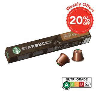 Starbucks Nespresso Coffee Capsules - House Blend (Lungo) Starbucks Nespresso Coffee Capsules - House Blend (Lungo)