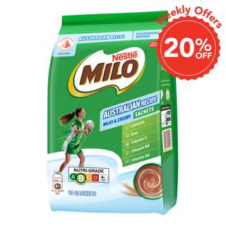 Milo Activ-Go Australian Recipe Sachet with Milk