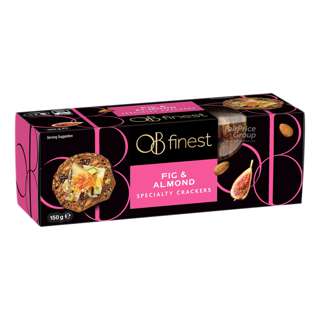 OB Finest Specialty Crackers - Fig & Almond