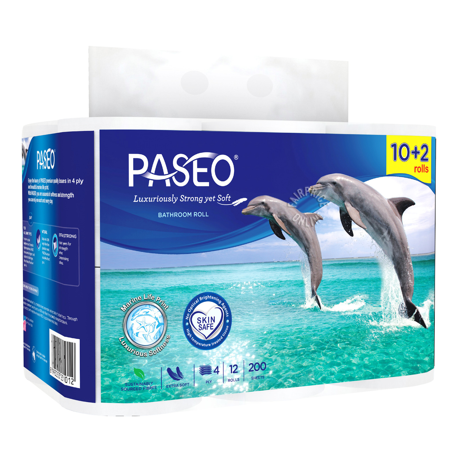 Paseo Bathroom Tissue Roll 4ply Ntuc Fairprice