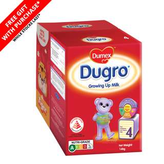 Dumex Dugro Growing Up Milk - Step 4 + Gift with Purchase