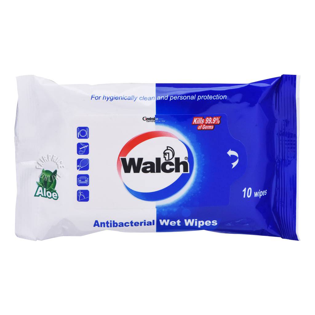 Walch Antibacterial Wet Wipes NTUC FairPrice
