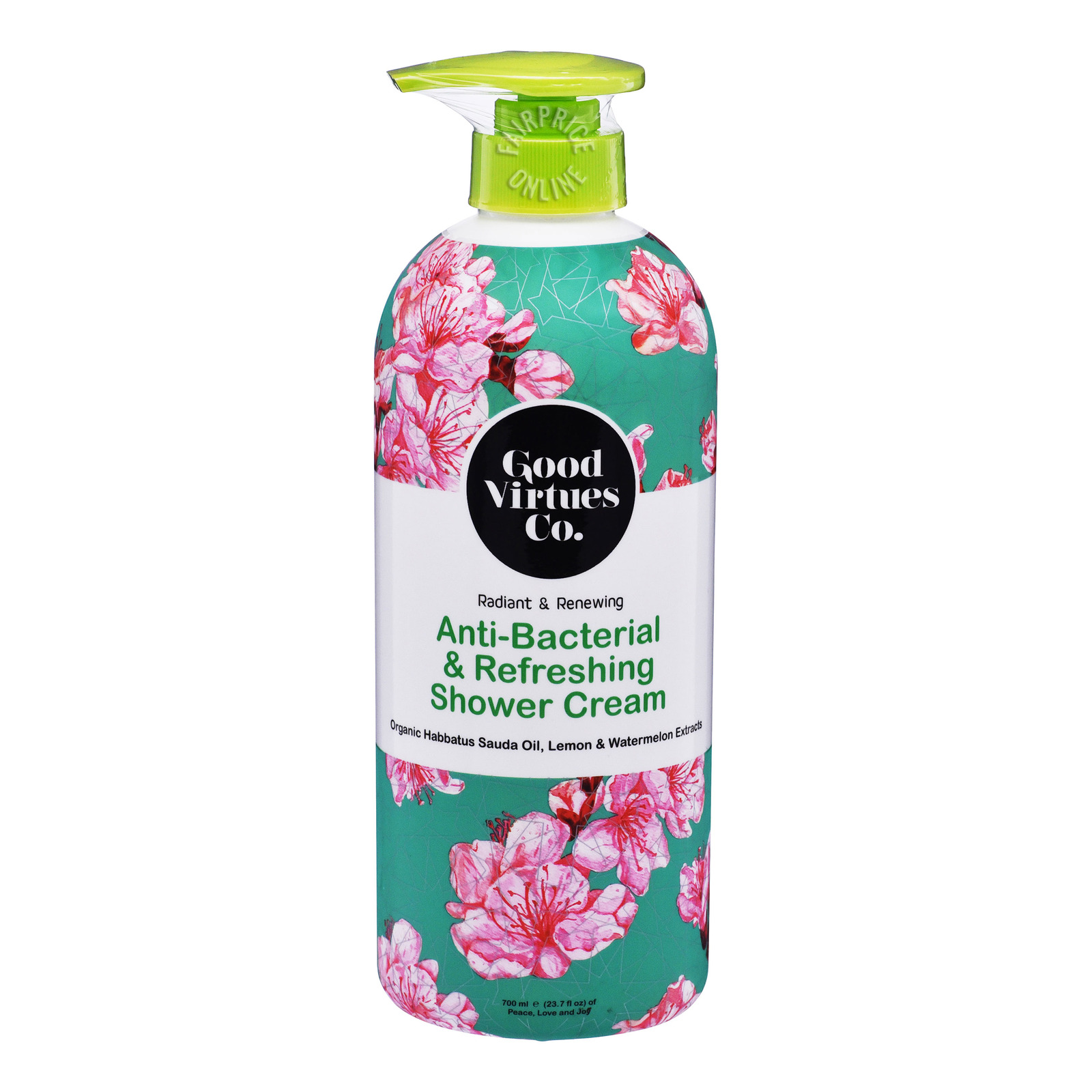 Good Virtues Co. Shower Cream AntiBacterial & Refreshing NTUC