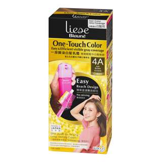 Liese Blaune One-Touch Color Hair Color - Ash Brown (4A)