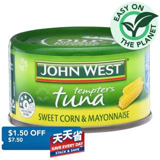 John West Tempters Tuna - Sweet Corn & Mayonnaise