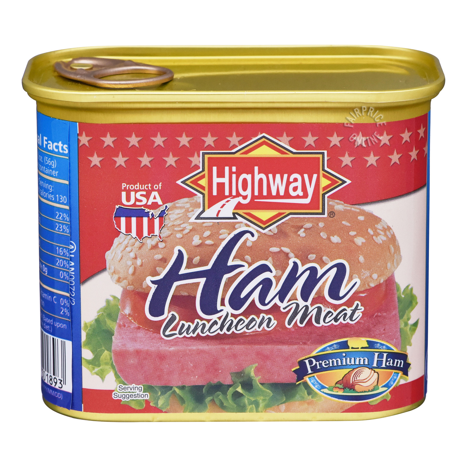 Highway USA Luncheon Meat Ham NTUC FairPrice