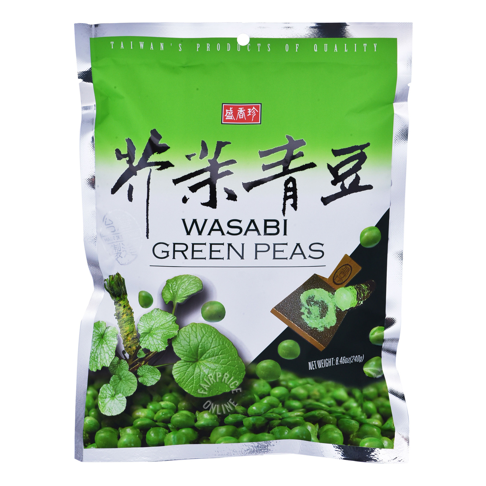 Sheng Hsiang Jen Wasabi Green Peas | NTUC FairPrice