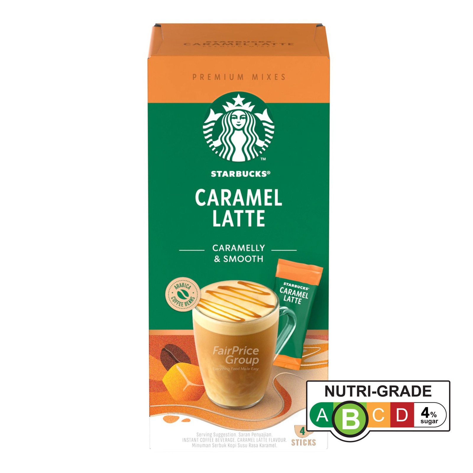 Starbucks Instant Premium Mixes - Caramel Latte | NTUC FairPrice